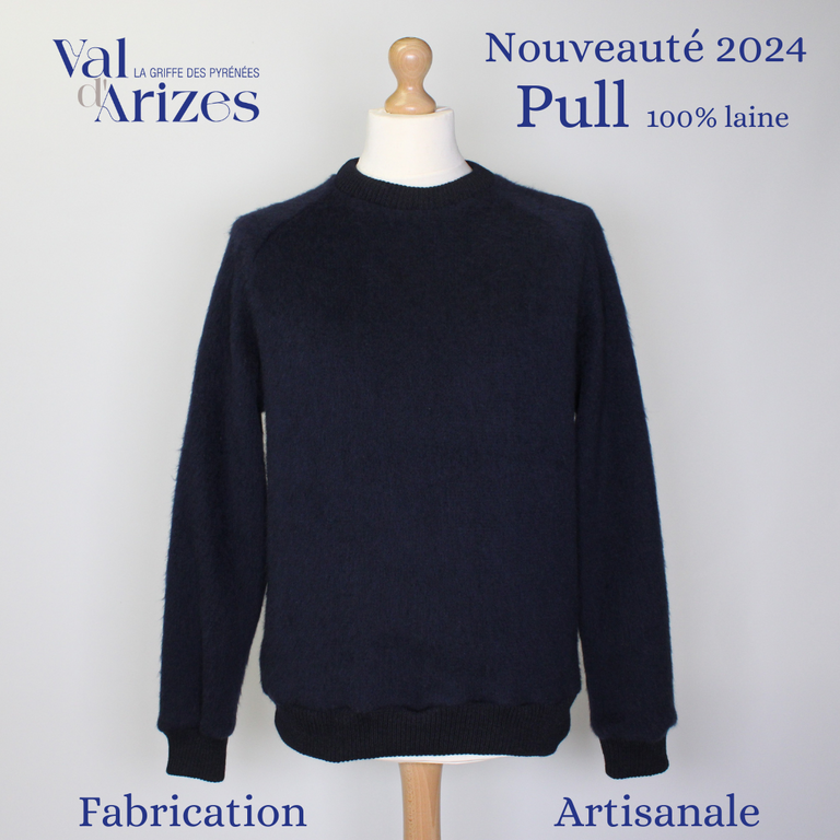 DISCOVER THE 100% WOOL VAL D’ARIZES SWEATER